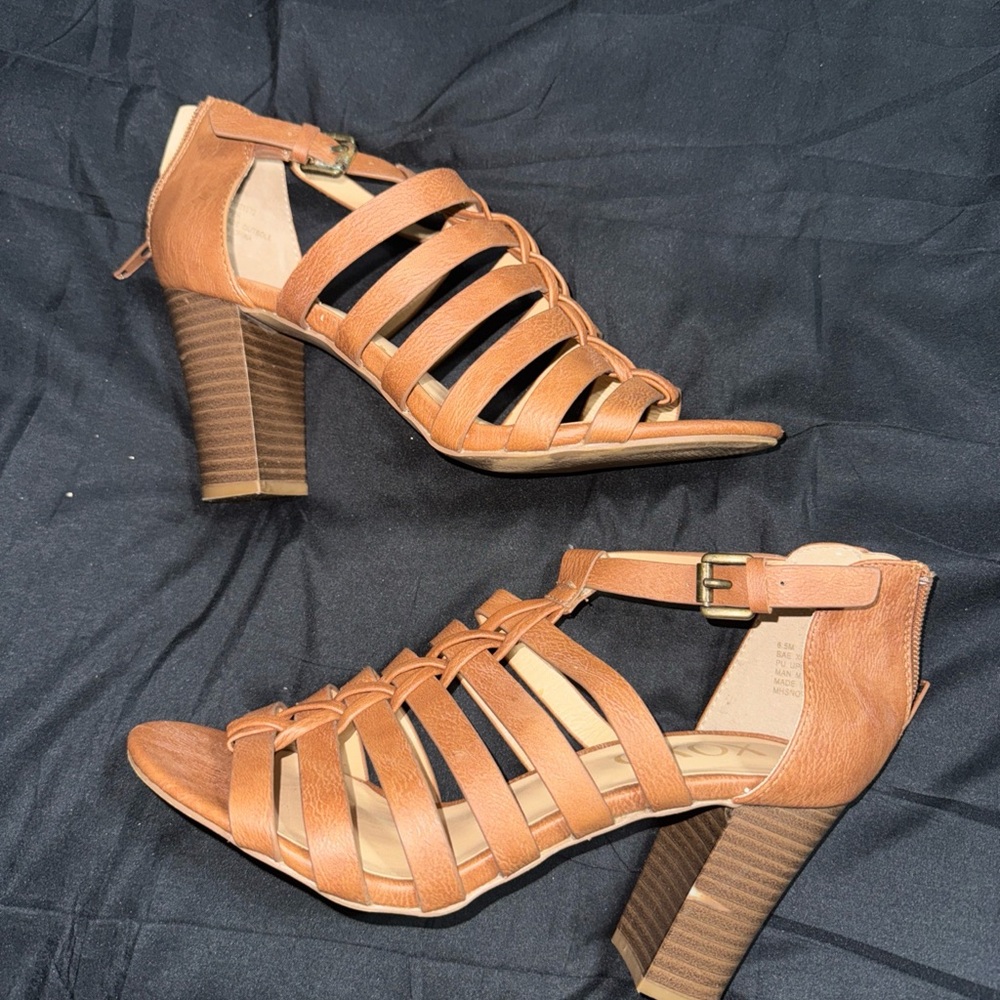 Gladiador sandal heels